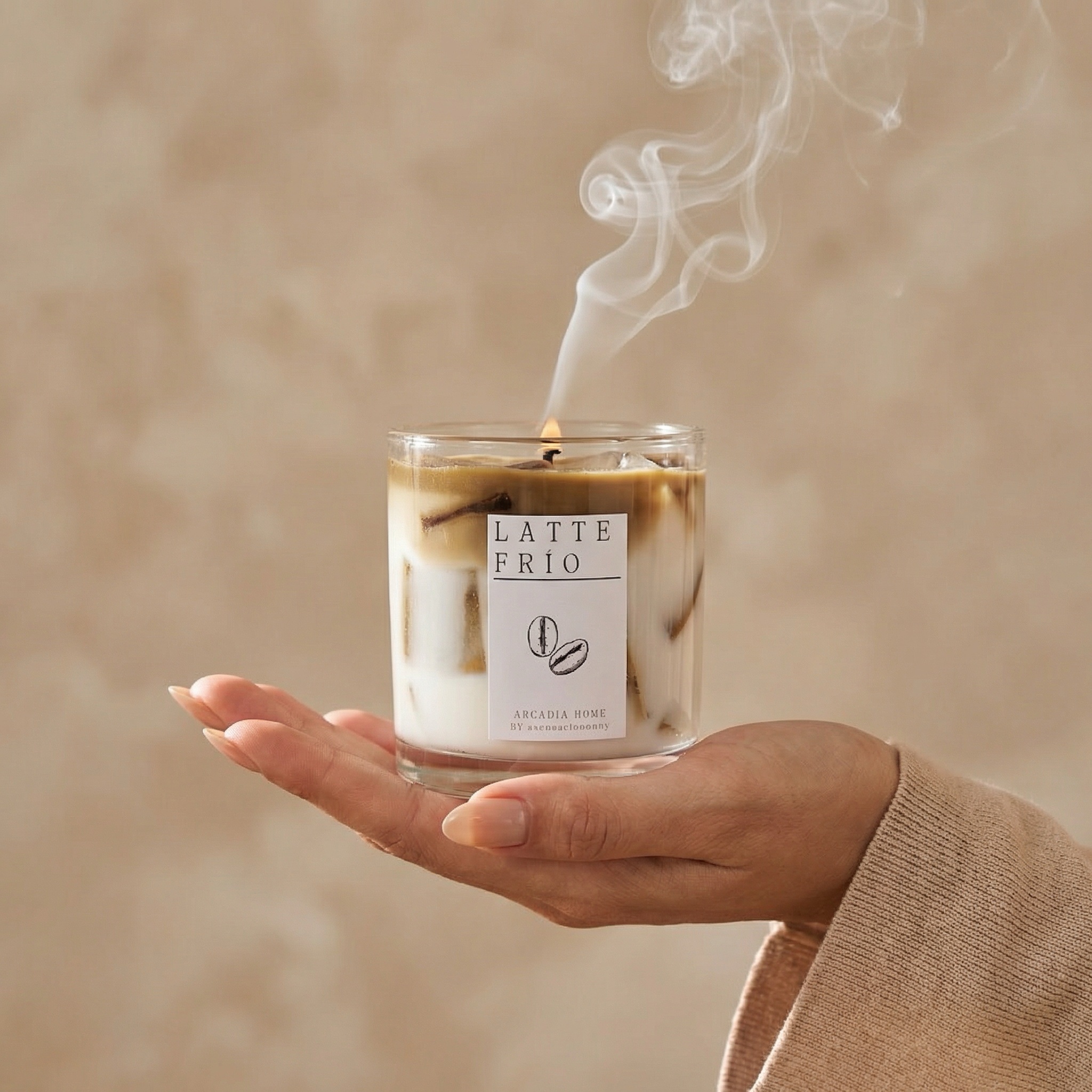 VELA AROMÁTICA “Latte Frío”