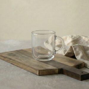 TAZA DE VIDRIO SET X2