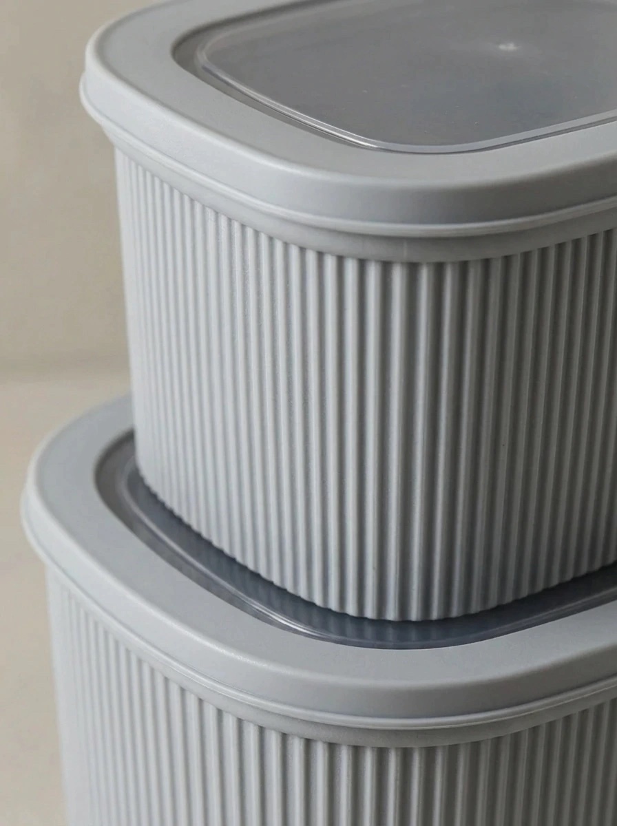 TUPPERS GRIS SET X3 - Imagen 2